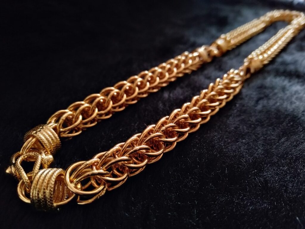 Gold men's chain - 60 Grams Chain - fancy chain - Jewelry for men - prasad alankar