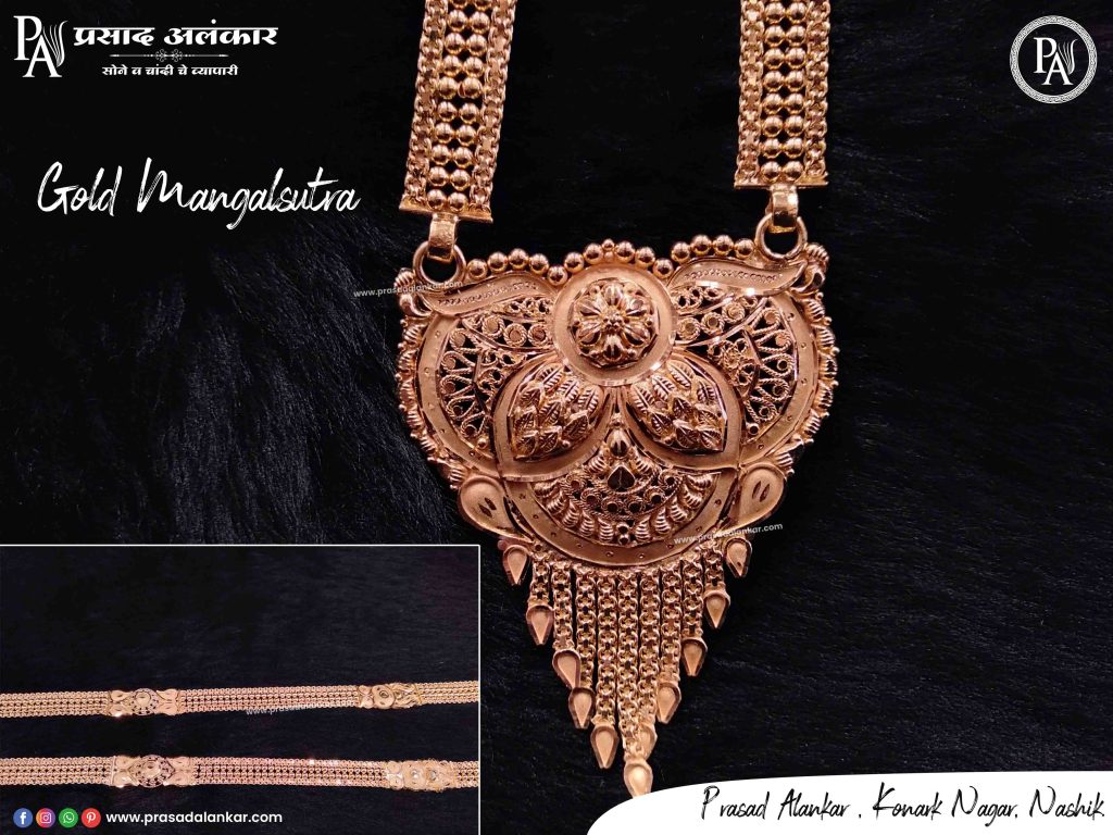 patta poth gold, gold mangalsutra patta design, Gold poth, Prasad Alankar.